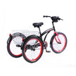 Bronco Classic Three Wheel Bicycle With Basket Black 20 Inch CL-2800