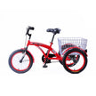 Bronco Classic Three Wheel bicycle with Basket Red 16 Inch CL-2600