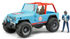 Bruder Jeep Cross Country Racer Blue with Driver 02541 - Colorland Toys