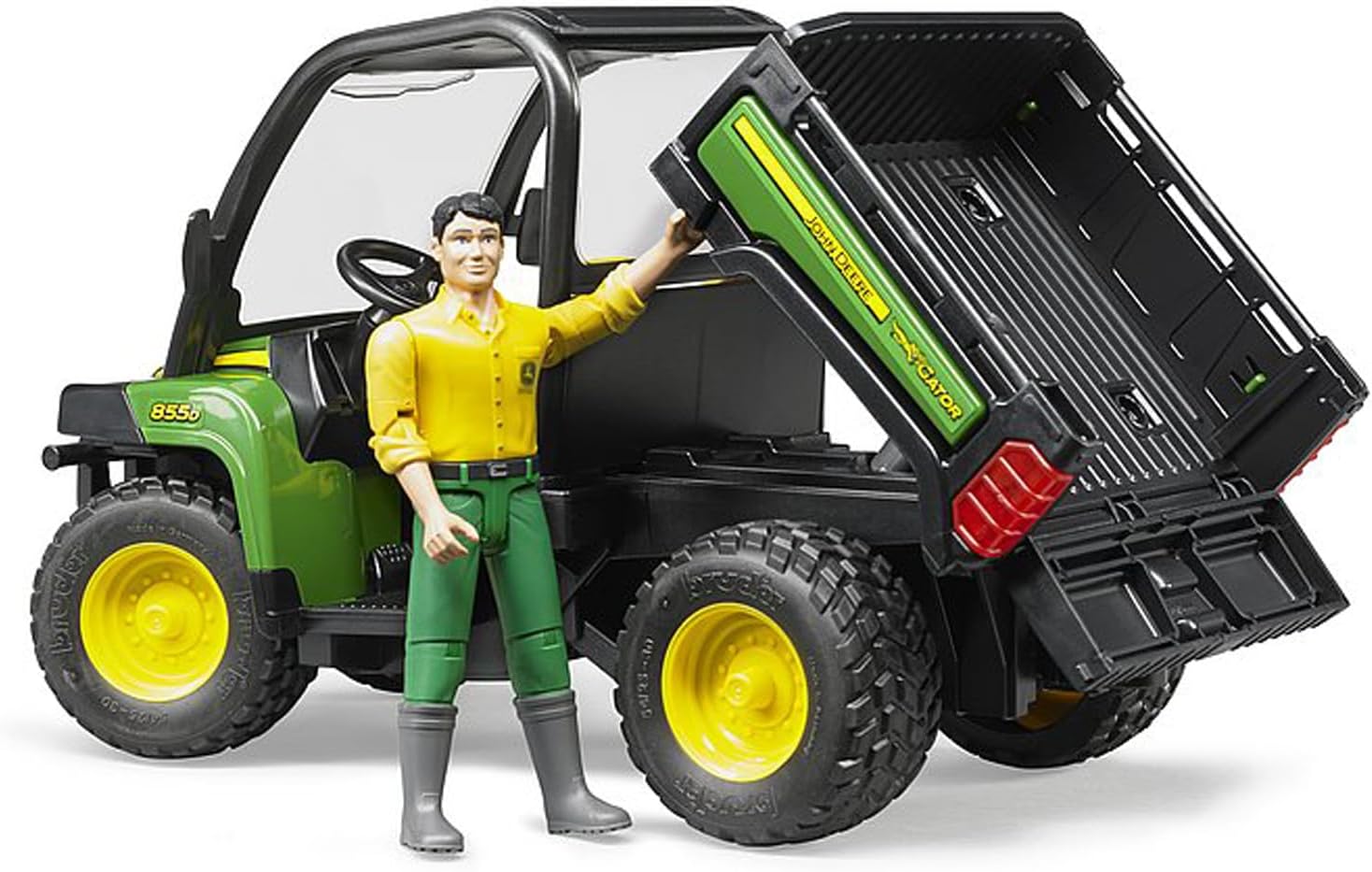Bruder John Deere Gator XUV 855D with Driver 02490 - Colorland Toys