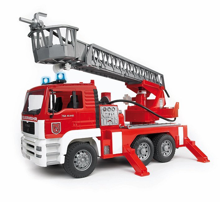 Bruder MAN TGA Fire Engine with Ladder Water 02771 - Colorland Toys