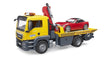 Bruder Man TGS Truck with Roadster 03750