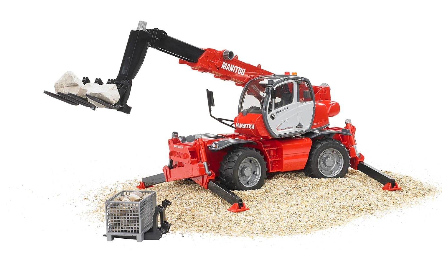 Bruder Manitou Telescopic Forklift MRT 02129 - Colorland Toys