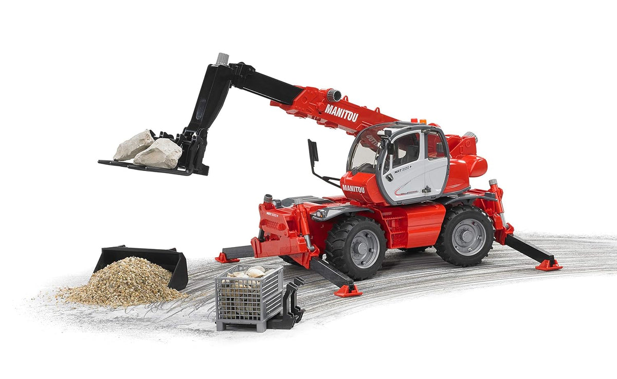 Bruder Manitou Telescopic Forklift MRT 02129 - Colorland Toys