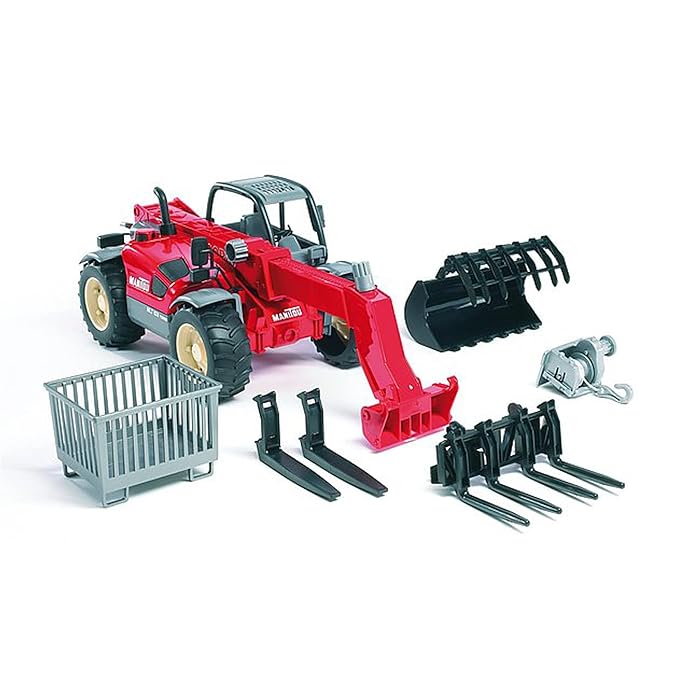 Bruder Manitou Telescopic Loader MLT633 02125 — image 4