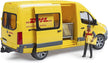 شاحنة Bruder MB Sprinter DHL مع سائق 02671