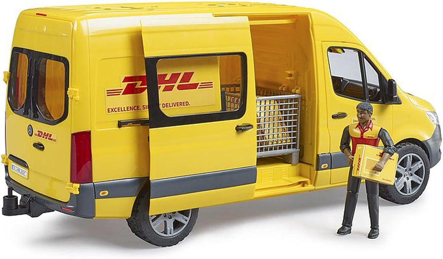 شاحنة Bruder MB Sprinter DHL مع سائق 02671 — image 2