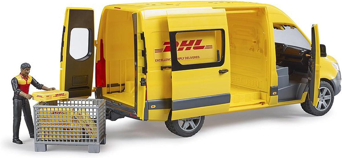شاحنة Bruder MB Sprinter DHL مع سائق 02671 — image 3