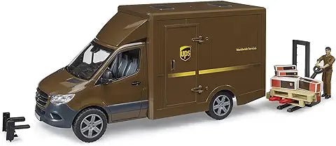 Bruder MB Sprinter Ups Truck with Driver 02678 - Colorland Toys