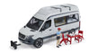 شاحنة Bruder MB Sprinter مع عربة سكنية وسائق رقم 02672