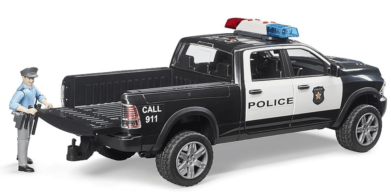 Bruder Ram 2500 Police Truck & Accessories 02505 - Colorland Toys
