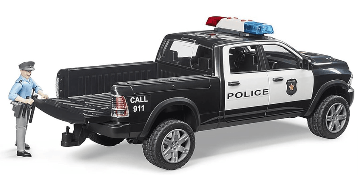 Bruder Ram 2500 Police Truck & Accessories 02505 — image 2