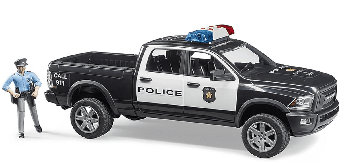 Bruder Ram 2500 Police Truck & Accessories 02505 - Colorland Toys