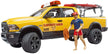 حارس إنقاذ من طراز Bruder Ram 2500 Power Wagon مع الرقم 02506
