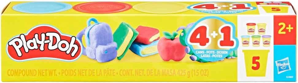 Play-Doh Back To School 5-Pack G1860 - Colorland Toys