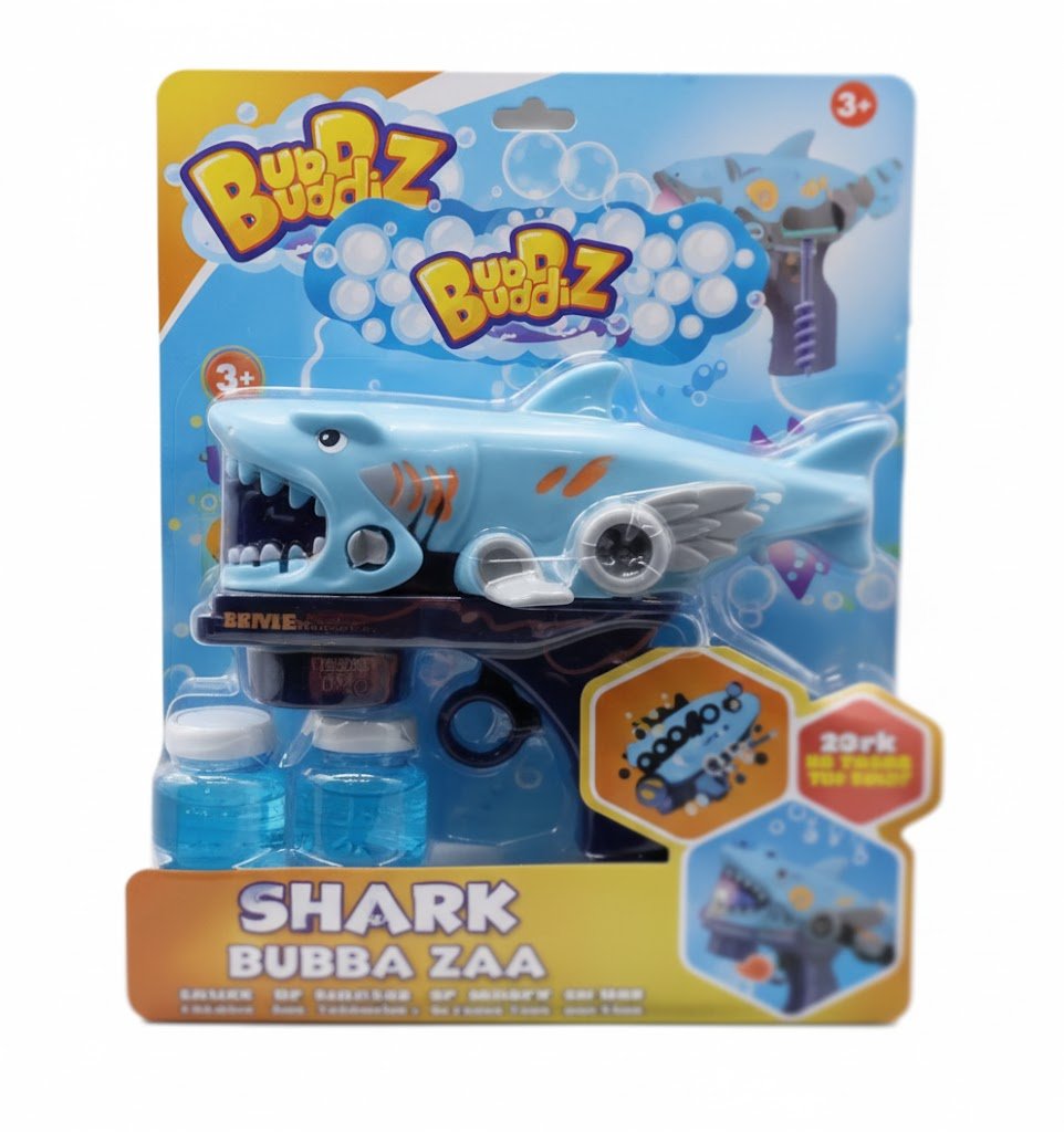 Bubz Electric DIY Disassembly Shark Bubble Gun BB81268 — image 1