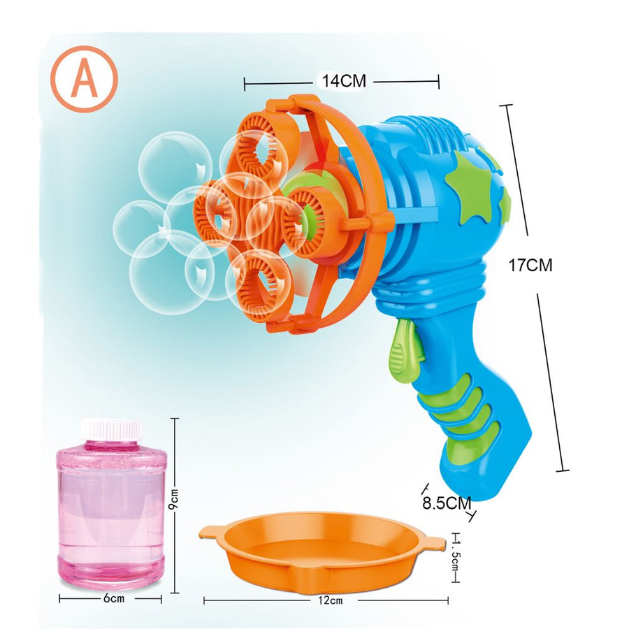Bubz Electric Four Head Bubble Gun P8928 — image 3