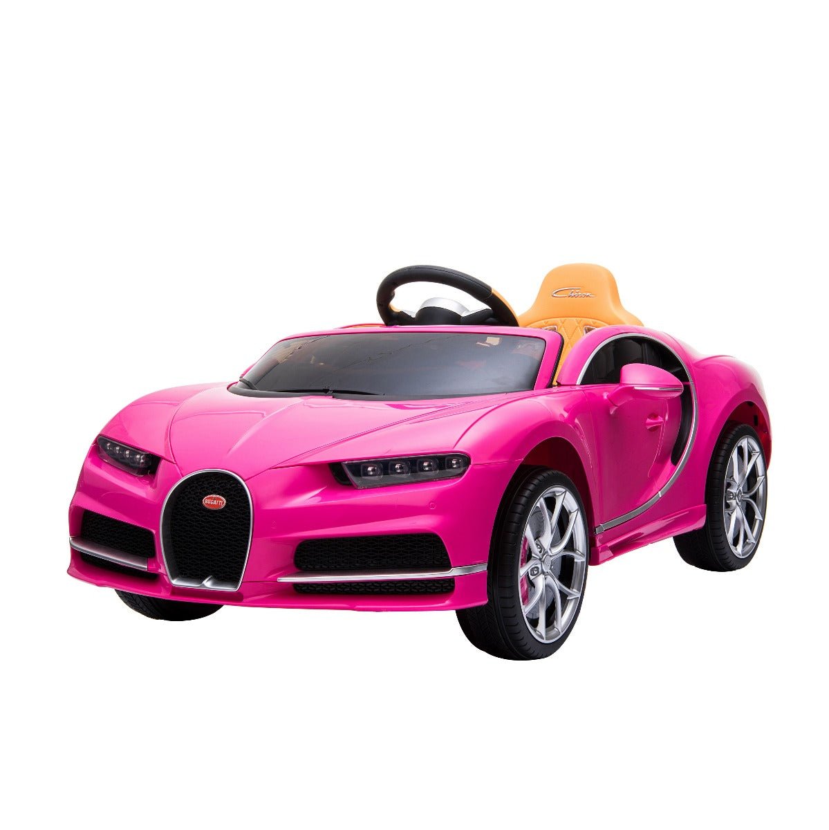 Bugatti Licensed Power Riding Car Pink LB318 - Colorland Toys