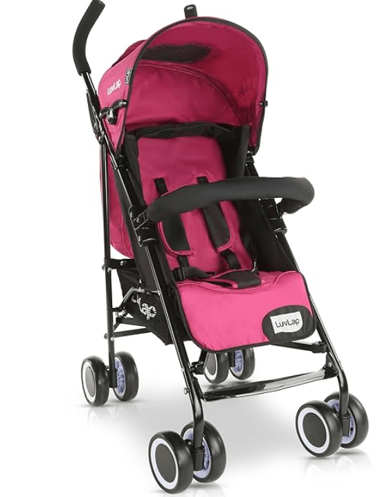 Buggy Baby Stroller Pink S5212 - Colorland Toys