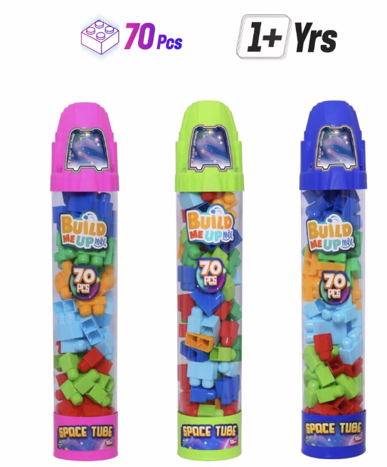 Build Me Up Maxi Space Tube 70pcs 650216 — image 1