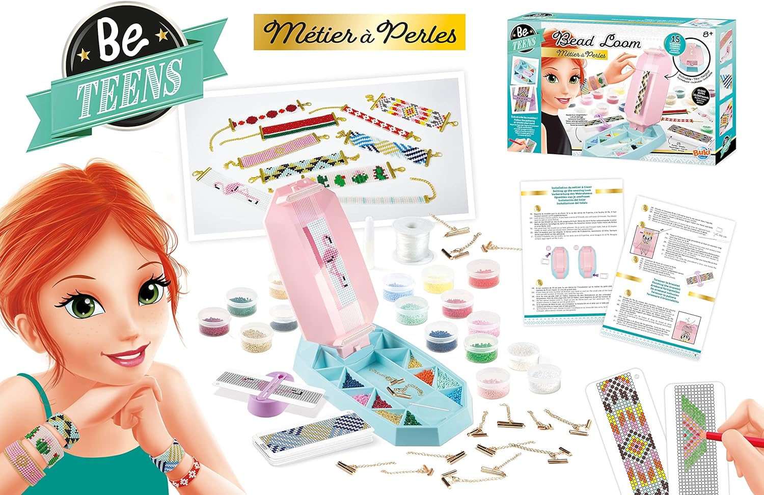 Buki Be Teens Bead Loom BE001 - Colorland Toys