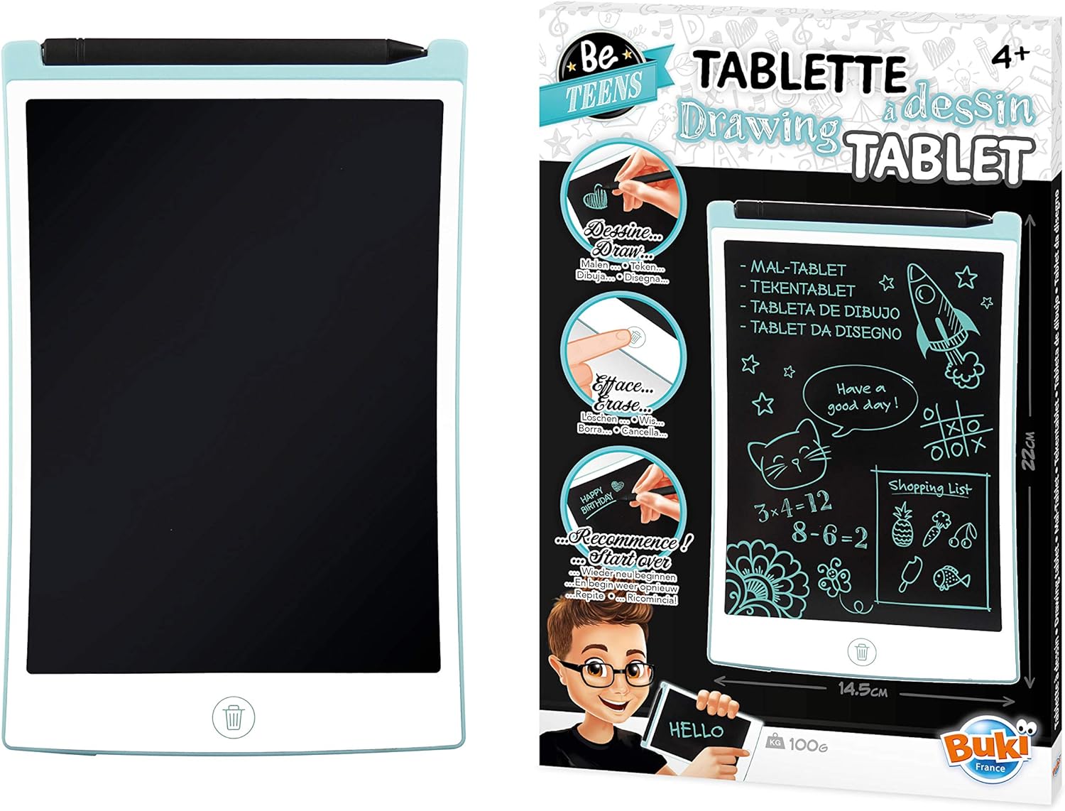 Buki Be Teens Drawing Tablet TD001 - Colorland Toys