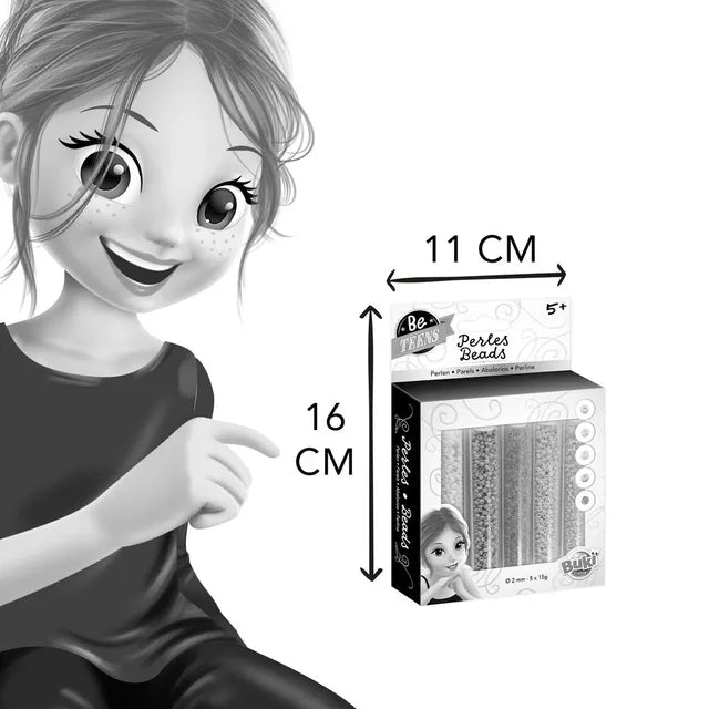 Buki Bead Tubes Green PE005 - Colorland Toys