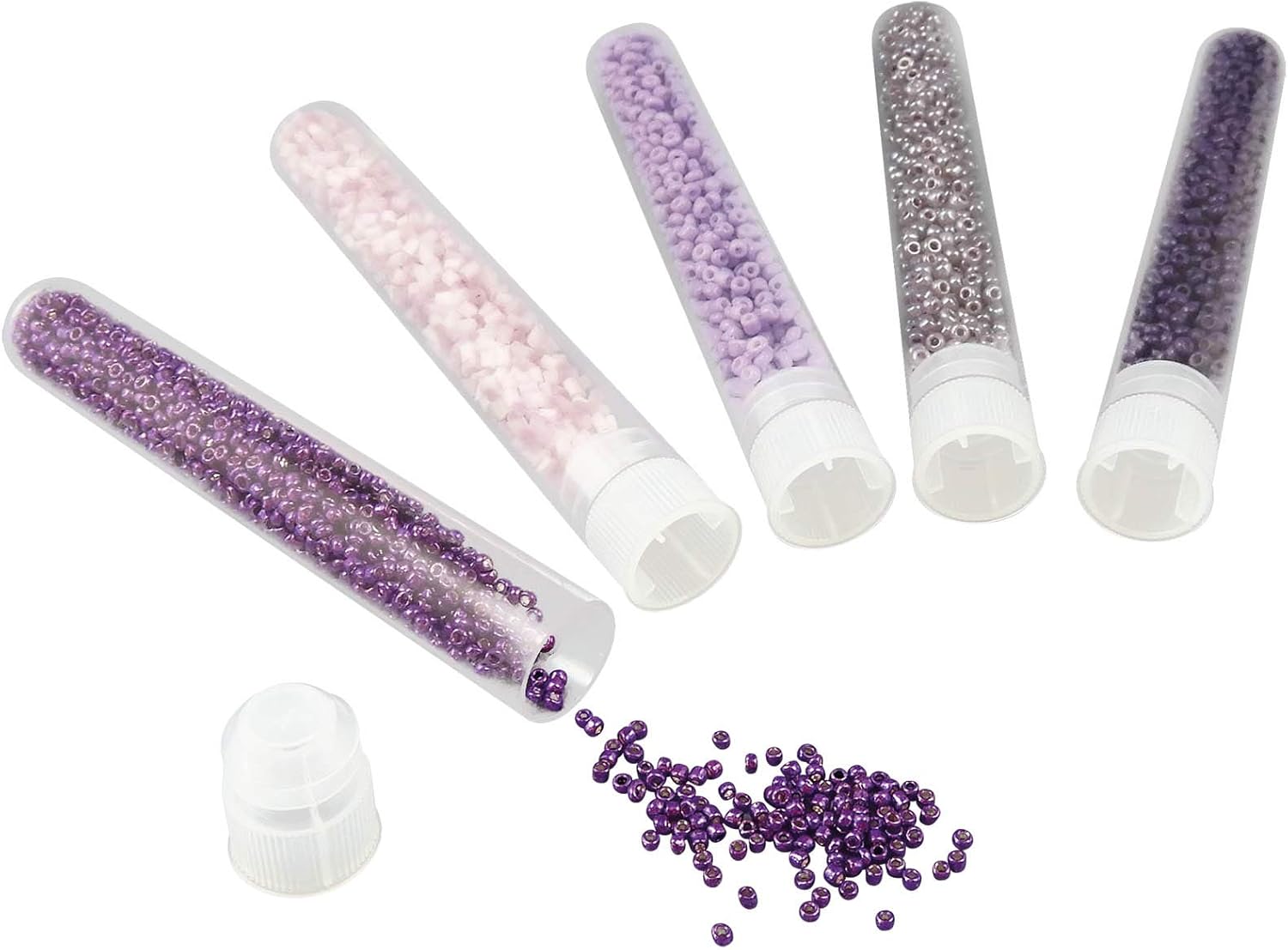Buki Bead Tubes Purple PE008 - Colorland Toys