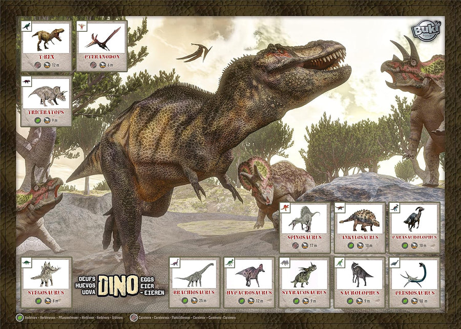 Buki Dino Mega Egg - Maxi Pack X12 2138 — image 7