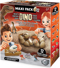 Buki Dino Mega Egg - Maxi Pack X12 2138 - Colorland Toys