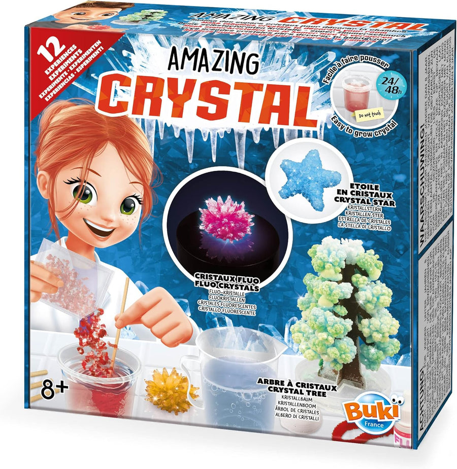 Buki France Amazing Crystal Science Kit for Kids