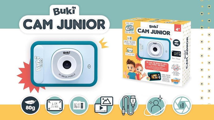 Buki France Kids Camera 40MP PV011 – 1080P Video — image 5
