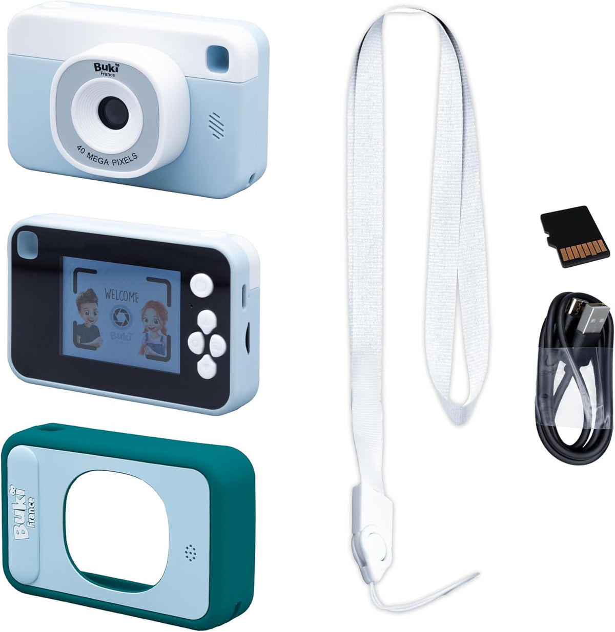 Buki France Kids Camera 40MP PV011 – 1080P Video — image 4