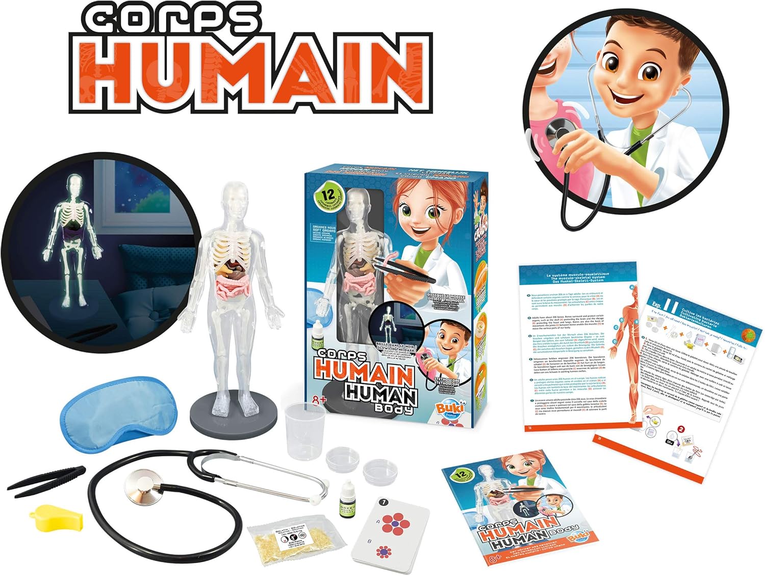 Buki Human Body 2163 - Colorland Toys
