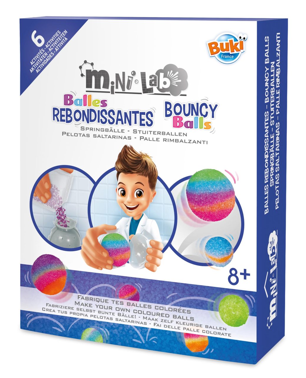 Buki Mini Lab Bouncy Balls 3009 - Colorland Toys