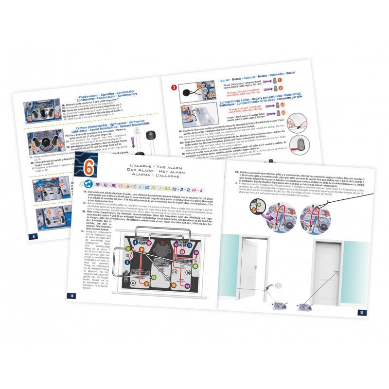 Buki Mini Lab Electronics 3008 - Colorland Toys