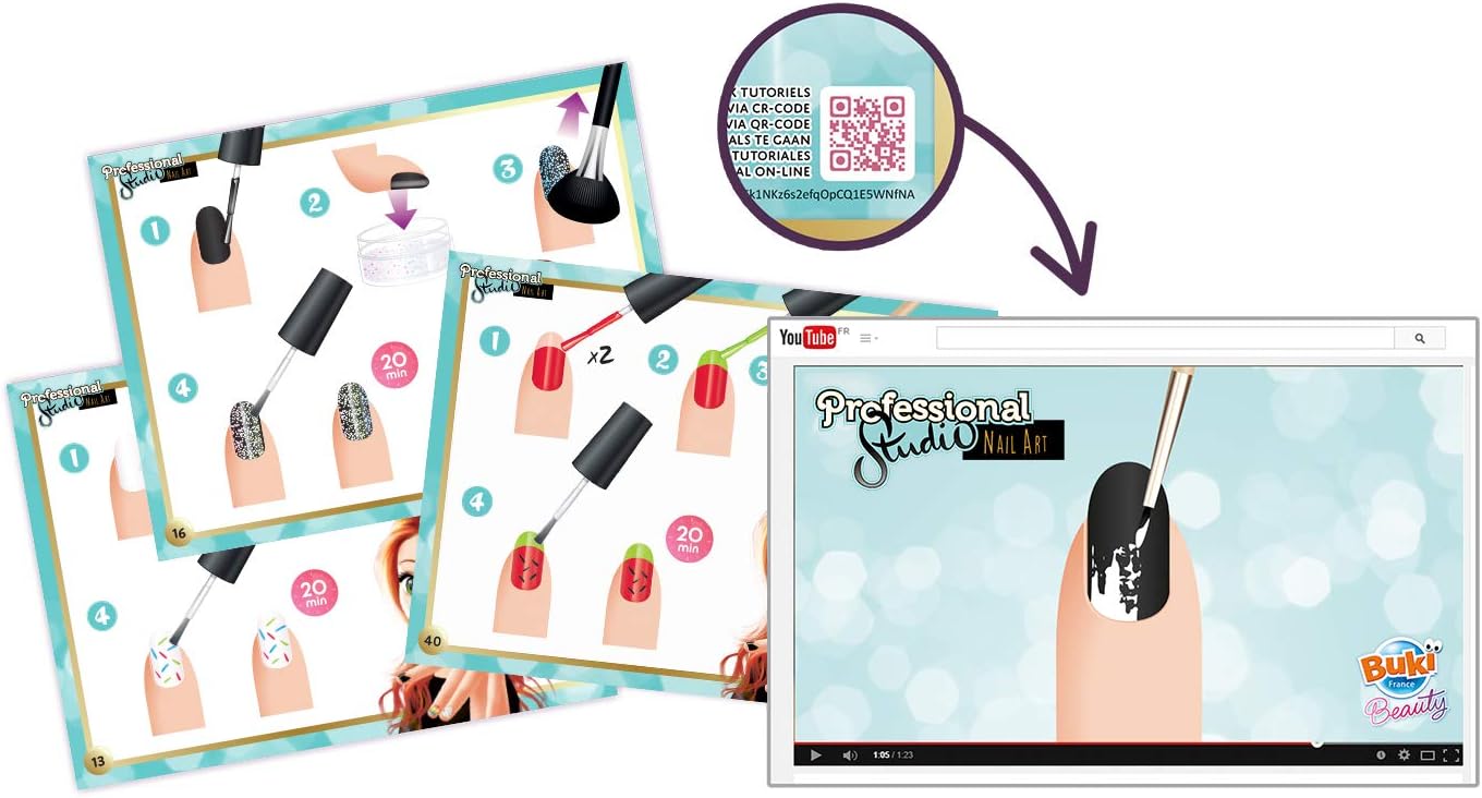 Buki Professional Studio Nail Art 5404 - Colorland Toys