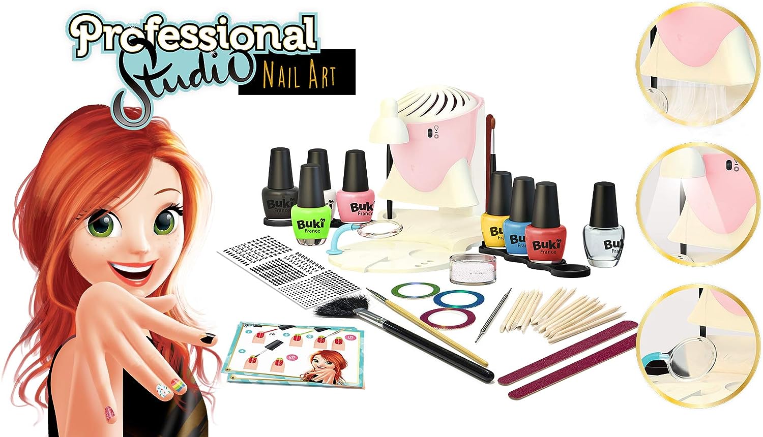 Buki Professional Studio Nail Art 5404 - Colorland Toys