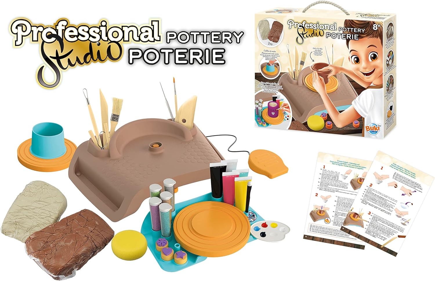Buki Professional Studio Pottery - Colorland Toys