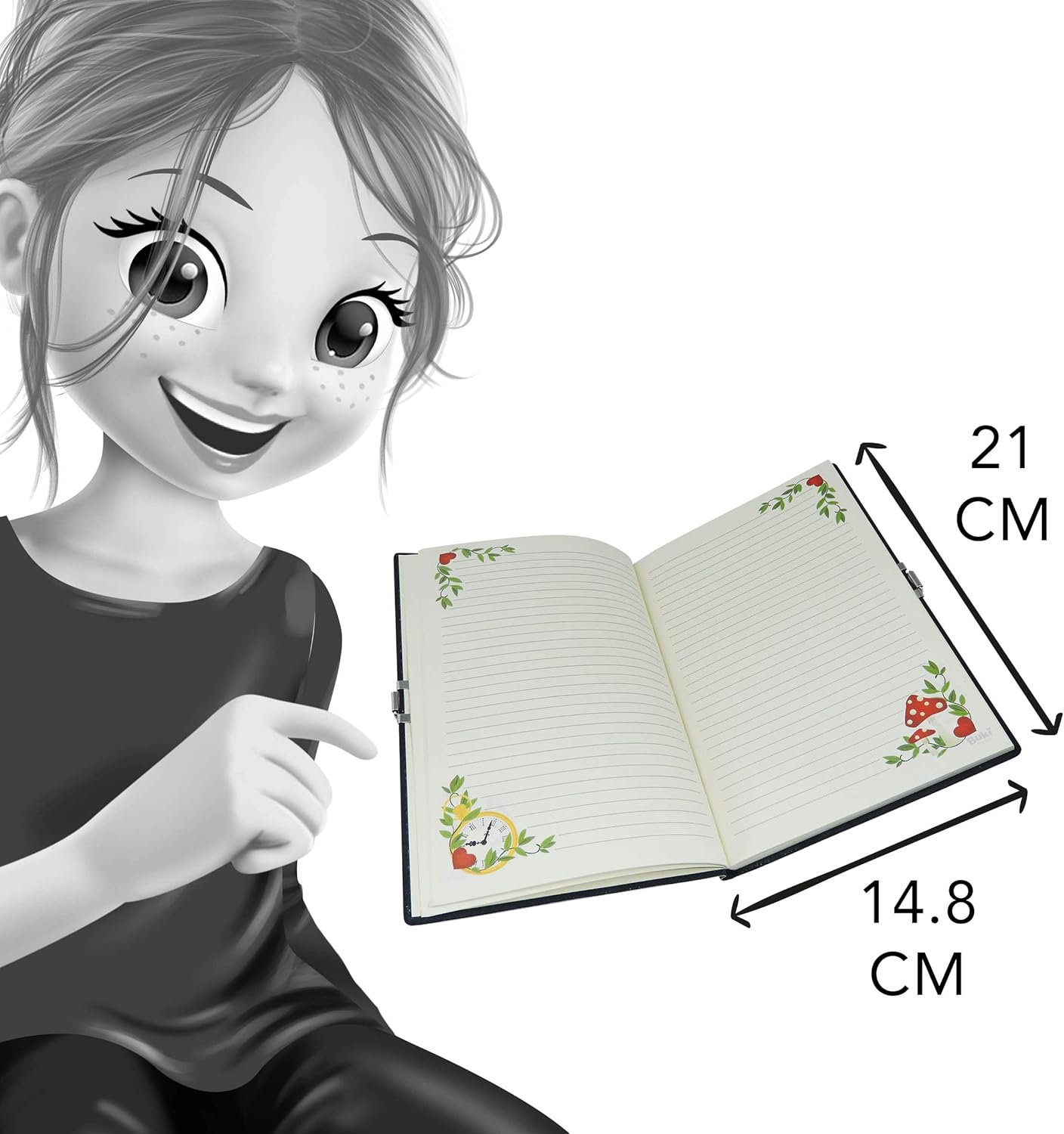 Buki Secret Book NB003 - Colorland Toys