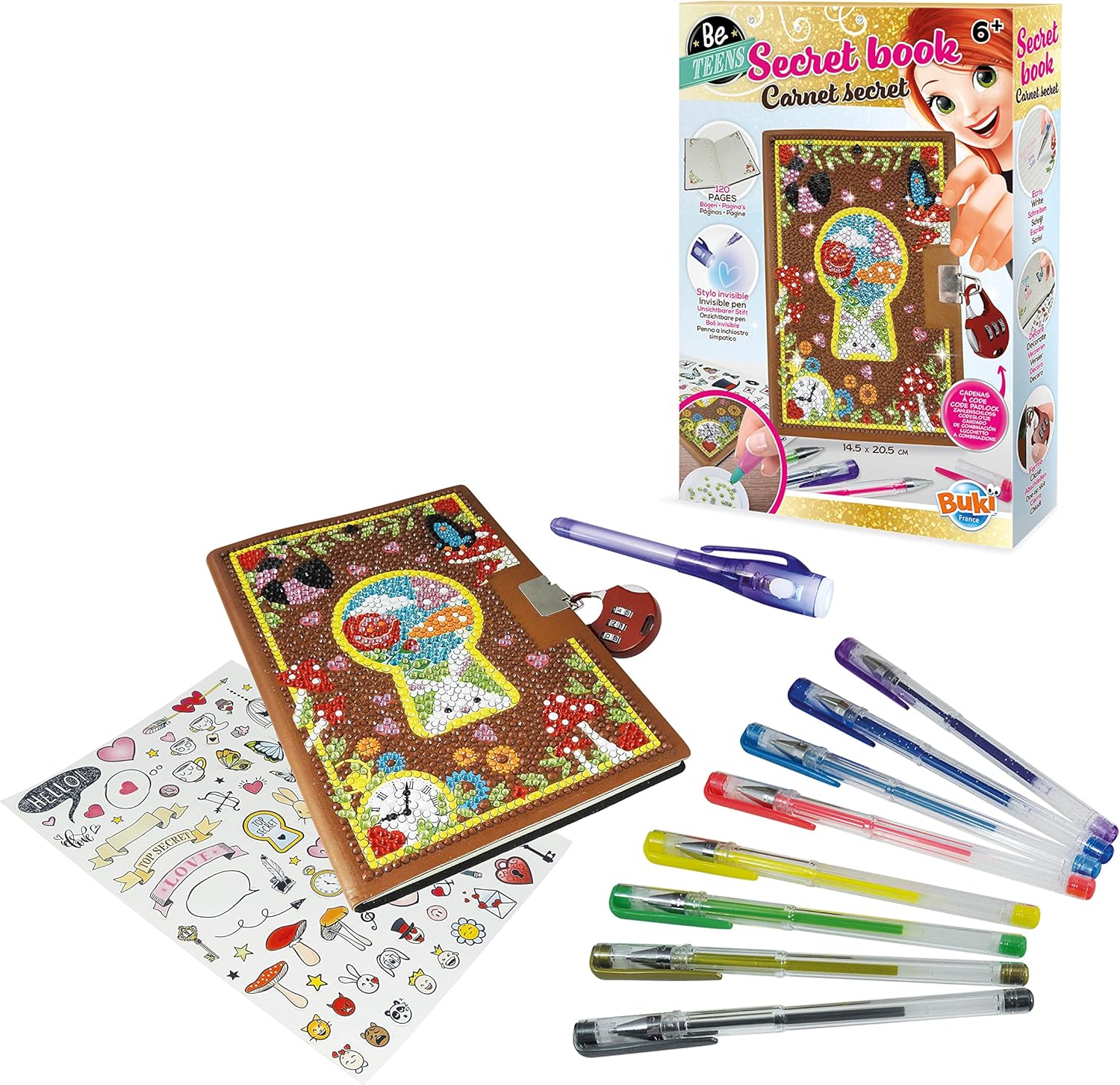 Buki Secret Book NB003 - Colorland Toys