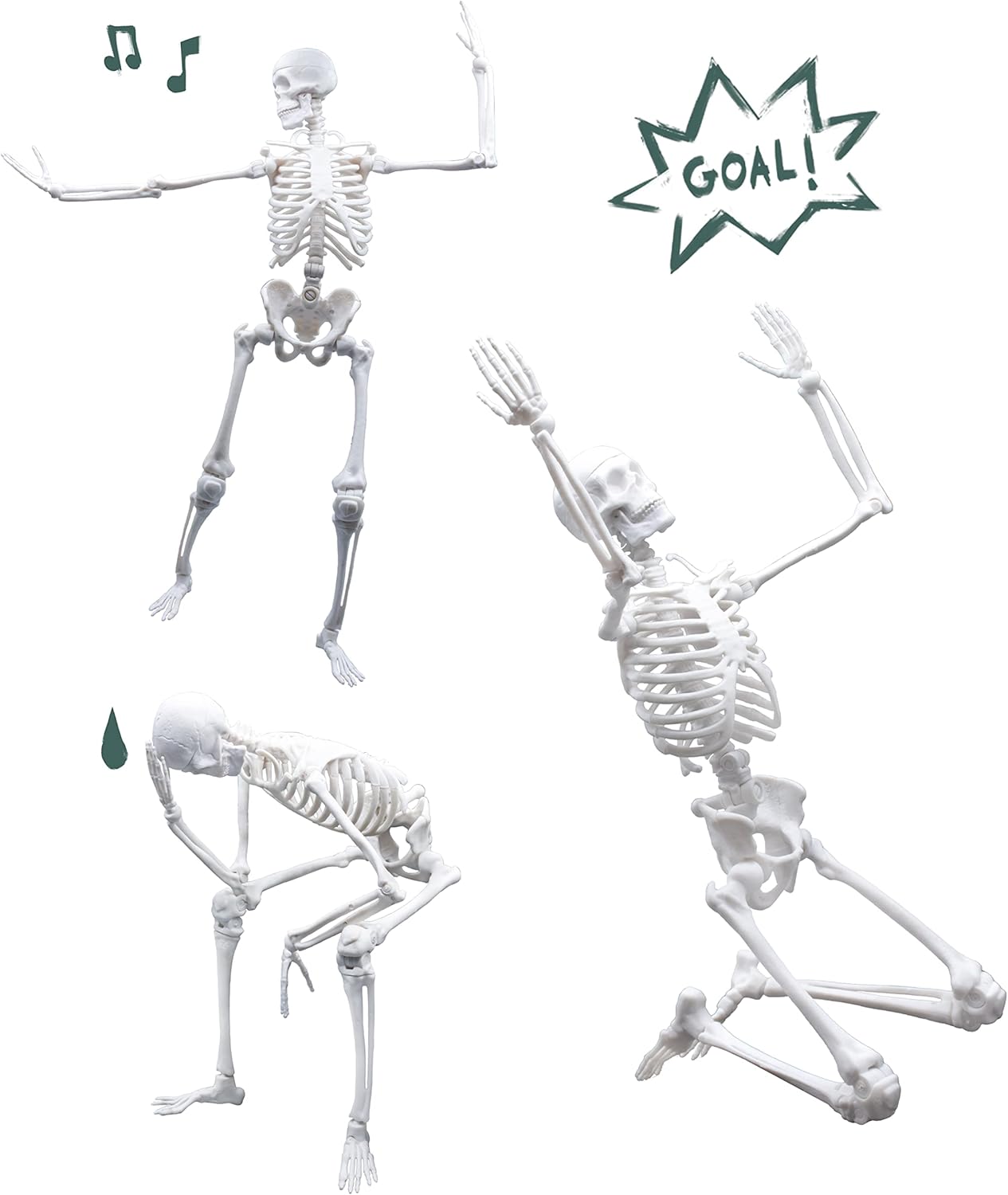 Buki Skeleton 45 cm 2180BK - Colorland Toys