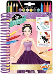 Buki Sketchbook – Evening Dresses CM102 - Colorland Toys