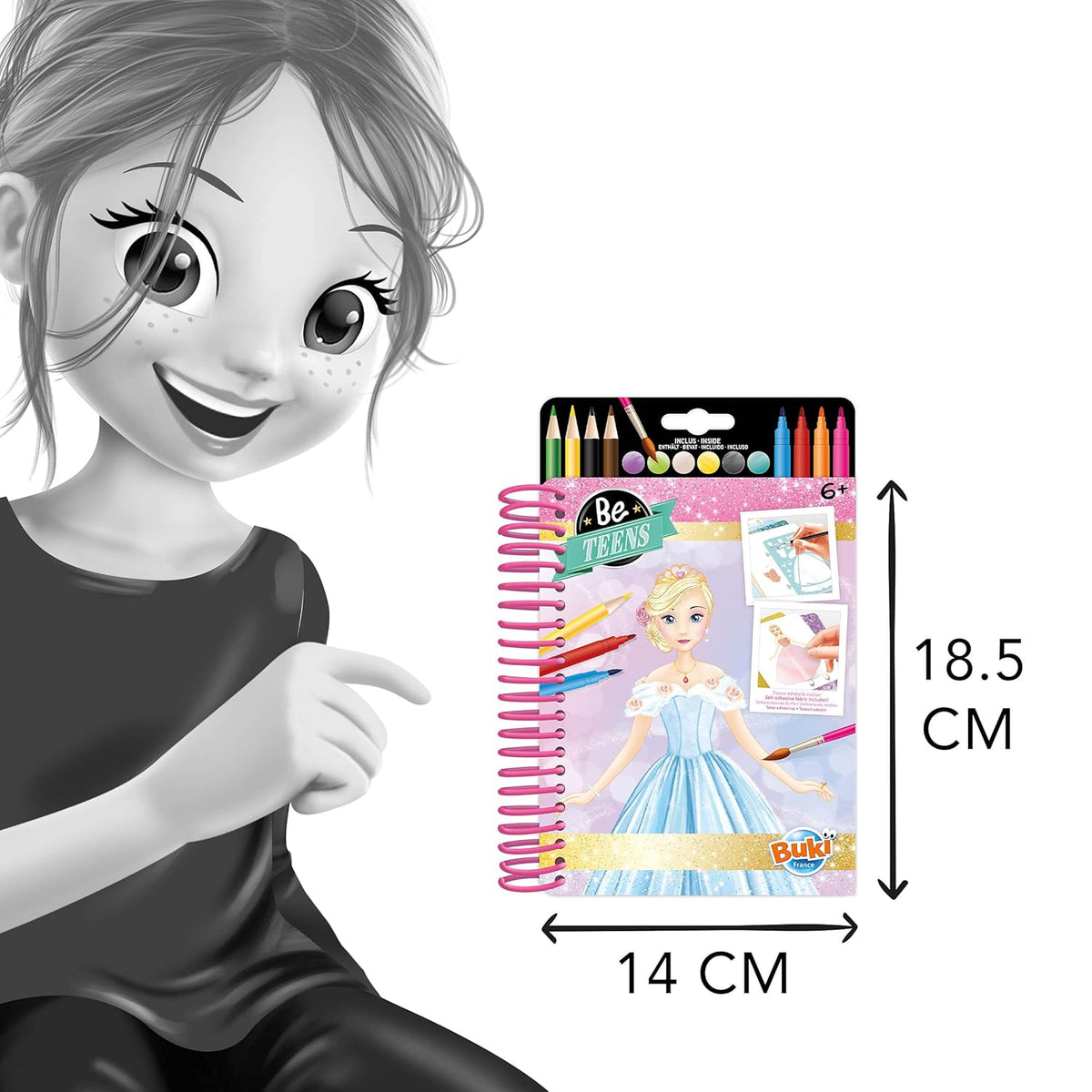 Buki Sketchbook – Princess Dresses CM101 — image 3