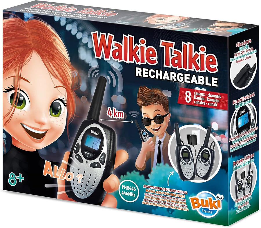 BUKI TW03 Walkie Talkie Junior – 2km Range, Lightweight, Ages 4+ — image 6