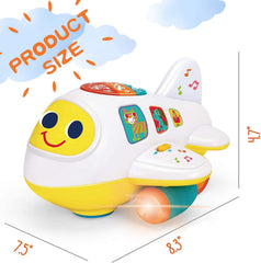 Bump 'n Go Learning Plane 6103 - Colorland Toys