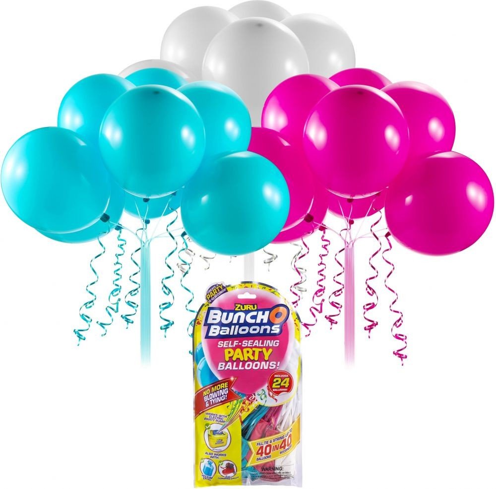 عبوة إعادة تعبئة بالونات Bunch O Balloons ذاتية الغلق باللون الوردي/الأزرق المخضر/الأبيض 56179BUQ1 — image 1