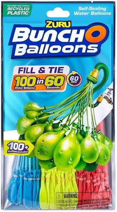 Bunch O Balloons Self Sealing Party Balloons Blue/Red/Yellow 56179AUQ1 — image 1