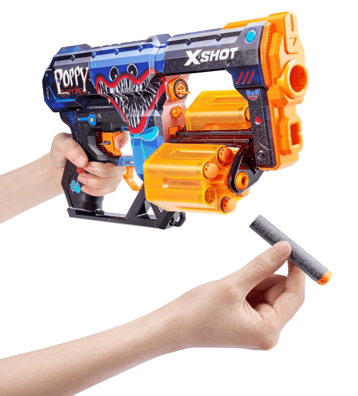 Bundle Offer X-Shot Skins Last Stand Dart Blaster With Flux Poppy Playtime — image 2