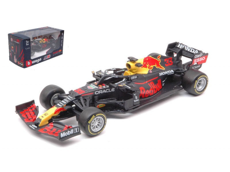 BBurago 1:43 Race 2021 Red Bull Racing RB16B #33 Max Verstappen 18-38055